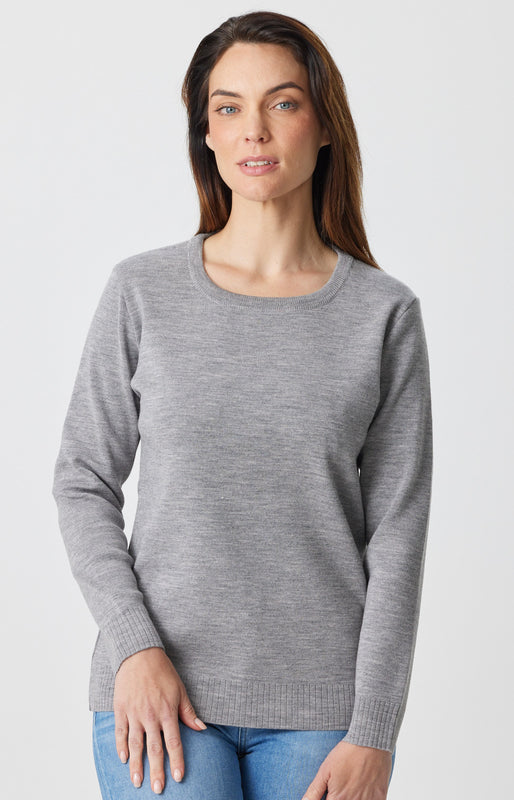 Merino Ladies Crew Sweater