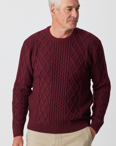 Soho Cable Crew Sweater