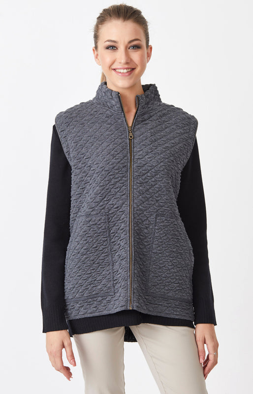 Parker Raglan Zip Vest