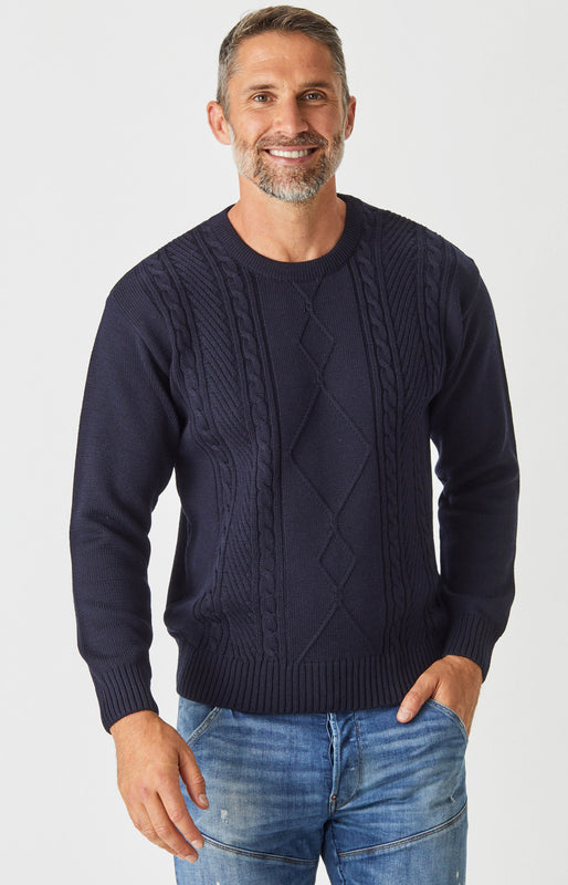 Collins Cable Crew Sweater