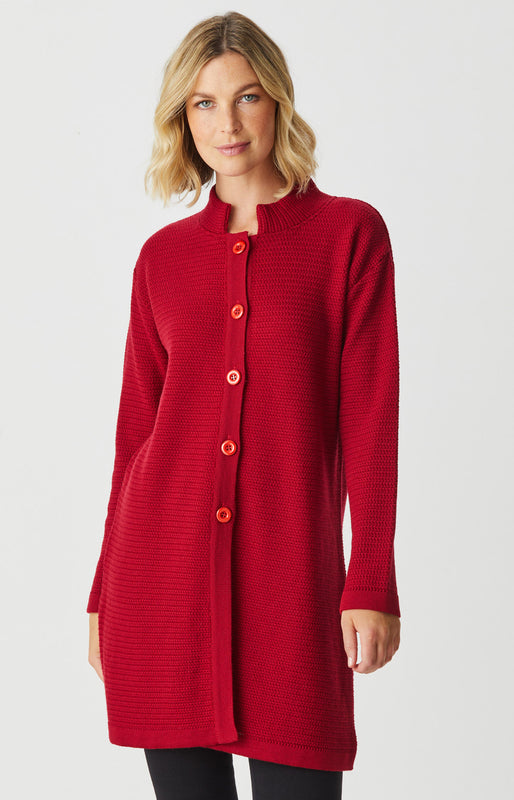 Waffle Long Coat