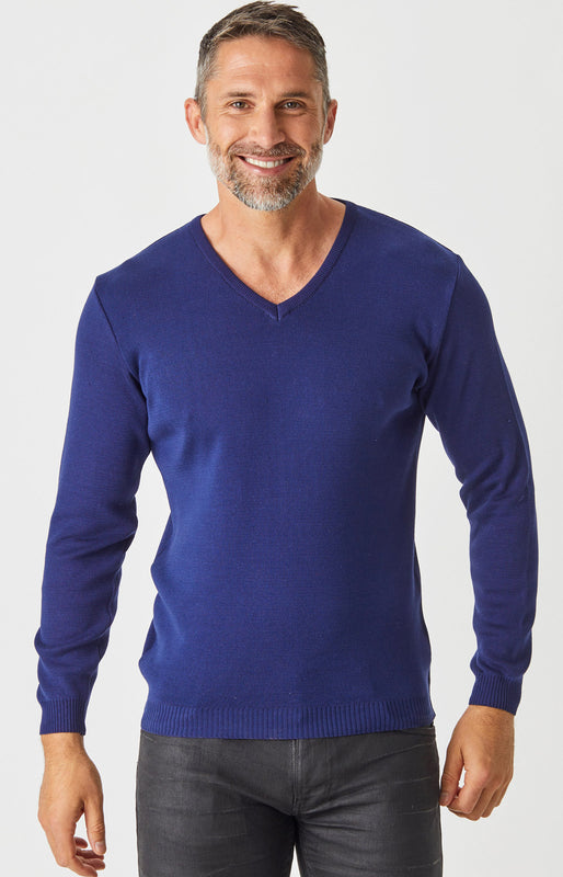 Jack V Neck Long Sleeve Knit