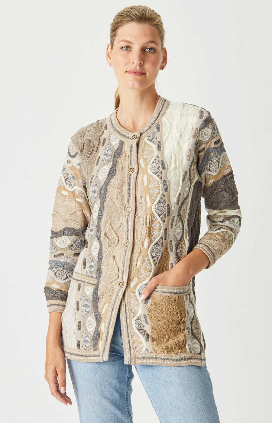Tornado Long Crew Cardigan
