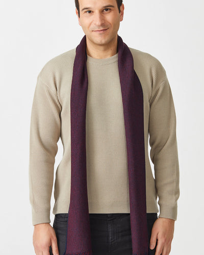 Birdseye stitch Scarf with Frills