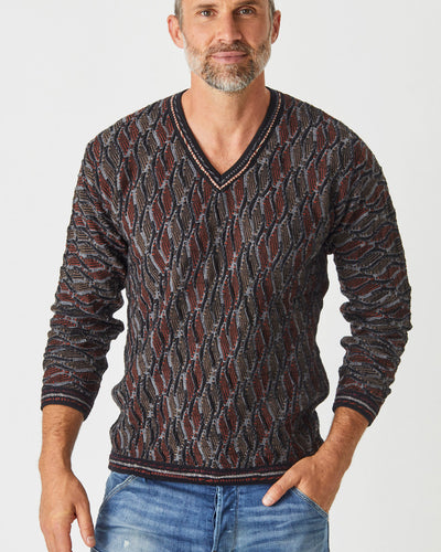 Jurassic V Neck Sweater