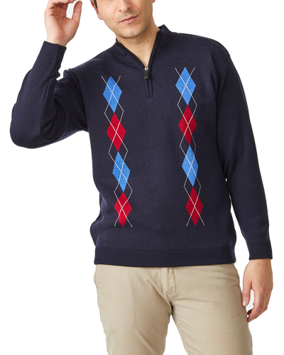 Argyle Half Zip Collar - Aklanda Australia