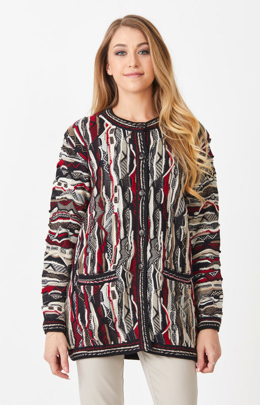 Botanic Crew Cardigan w Pockets