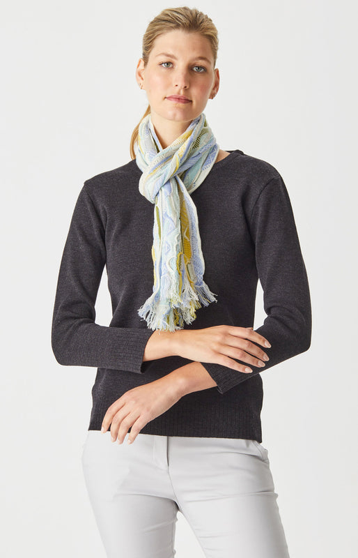 Pacco Scarf with Frills