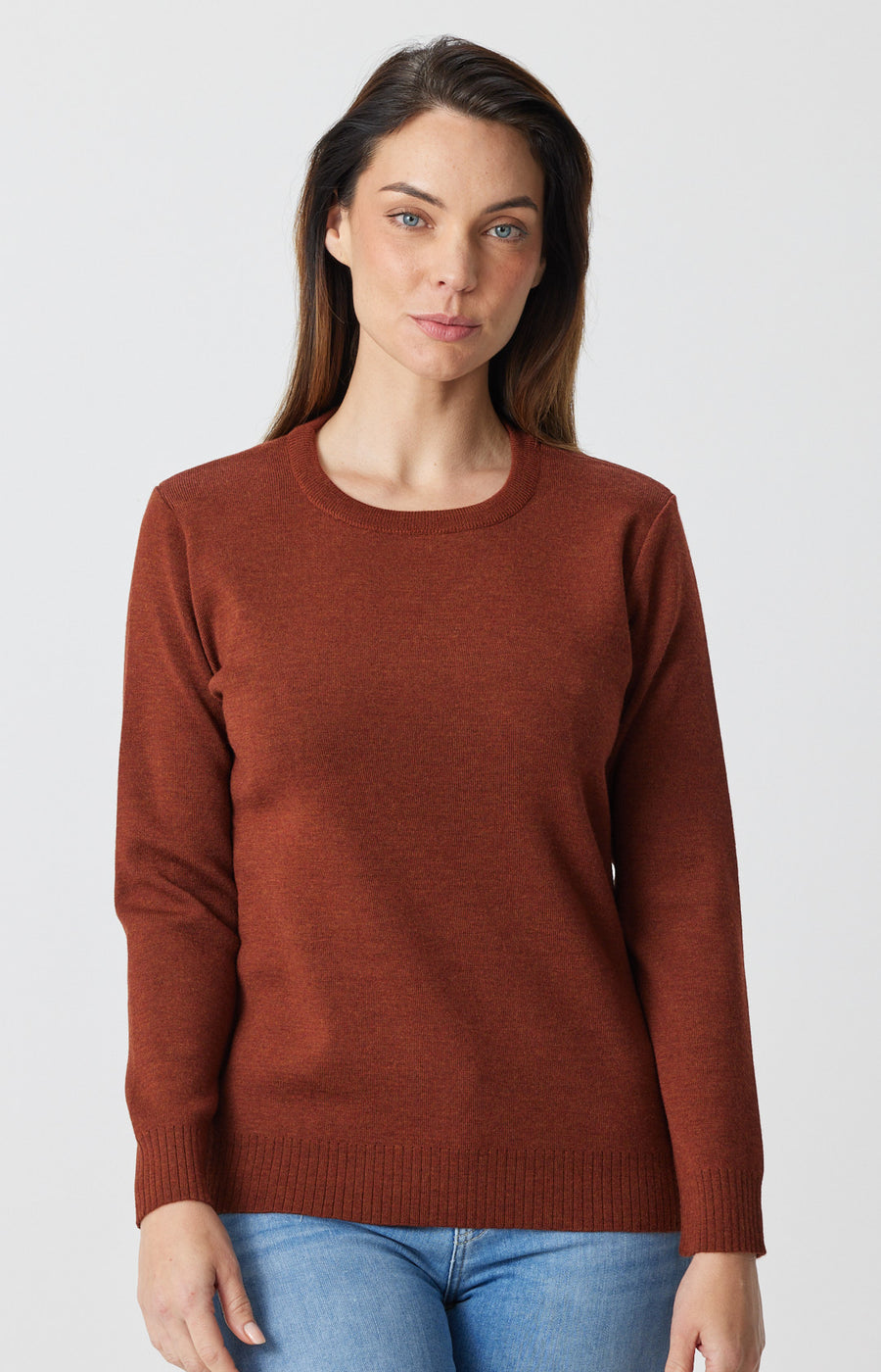 Merino Ladies Crew Sweater