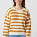 Stripe Crew Neck Sweater