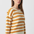 Stripe Crew Neck Sweater