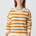 Stripe Crew Neck Sweater