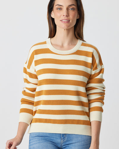 Stripe Crew Neck Sweater