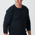 Merino Rib Knit Crew