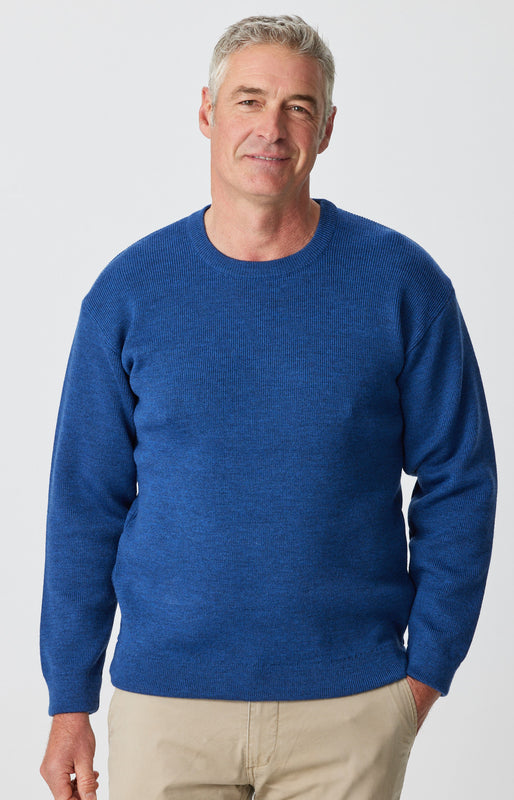 Merino Rib Knit Crew NC