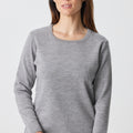 Merino Ladies Crew Sweater