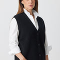 Fisher Long Buttoned Vest