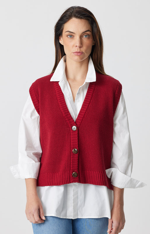 Fisher Cropped Vest