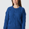 Chunky Cable Crew Sweater