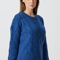 Chunky Cable Crew Sweater