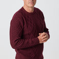 Soho Cable Crew Sweater
