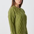 Manhattan Cable Crew Sweater