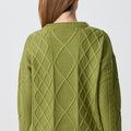 Manhattan Cable Polo Neck Sweater