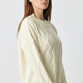 Manhattan Cable Polo Neck Sweater