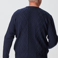 Soho Cable Turtle Zip Sweater