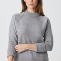 Sofia High Neck Jersey Sweater