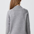 Sofia High Neck Jersey Sweater