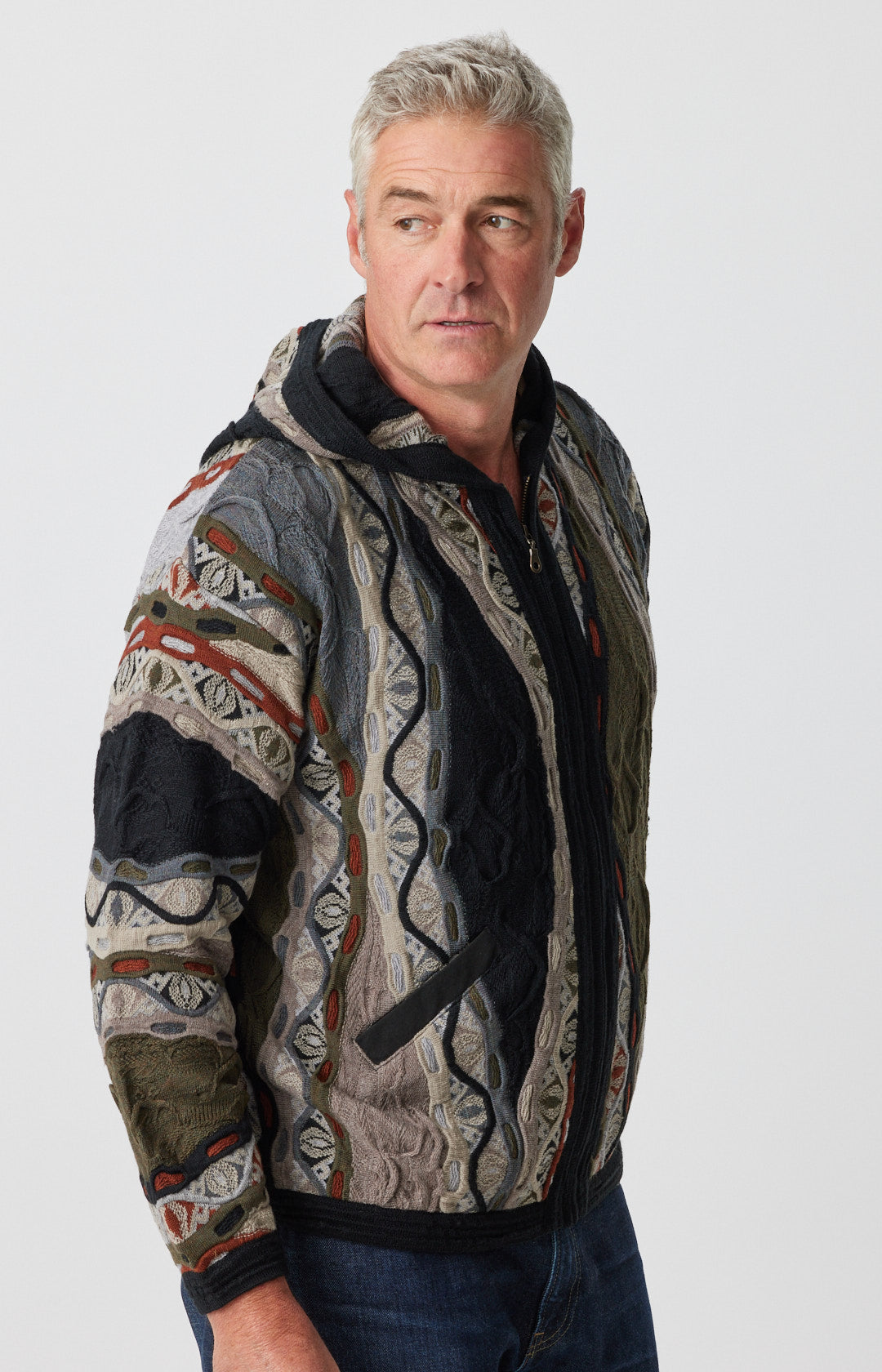 Fulll Knitted Hoodie Zip | Tornado | Aklanda Australia