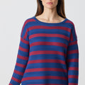 Racking Stripe Long Crew