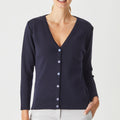 Merino V neck Cardigan