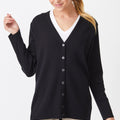 Merino V neck Cardigan