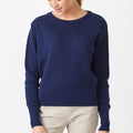 Merino Short Rib Crew Sweater