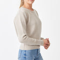 Merino Short Rib Crew Sweater