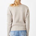 Merino Short Rib Crew Sweater