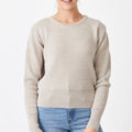 Merino Short Rib Crew Sweater