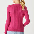 Merino Classic Cable Crew