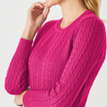 Merino Classic Cable Crew