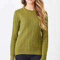 Merino Classic Cable Crew