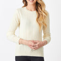 Merino Classic Cable Crew