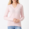 Merino Classic Cable Vee