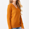 Merino Classic Cable Vee