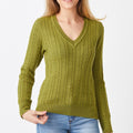 Merino Classic Cable Vee