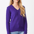 Merino Classic Cable Vee