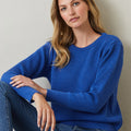 Merino Long Ribbed Knit Crew