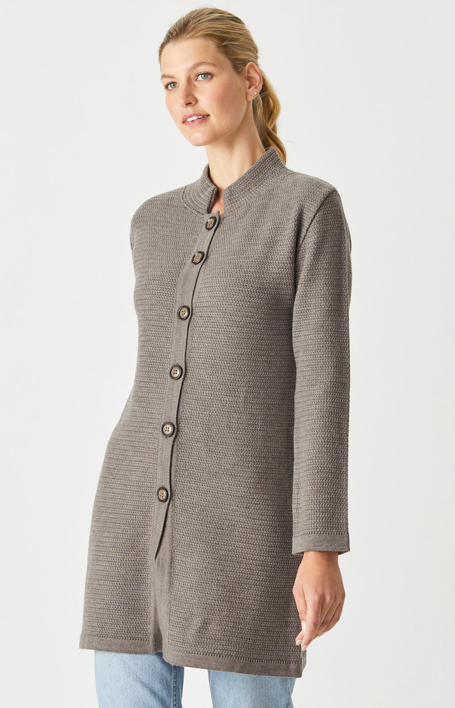 Waffle Long Coat
