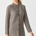 Waffle Long Coat